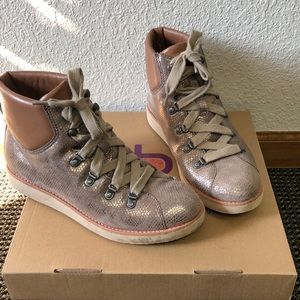 Bionica Natick Metallic Snakeskin Hiking Boot